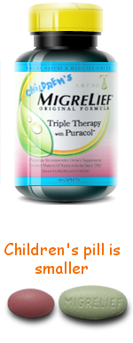 migrelief children migraine ingredients childrens nutritional comprehensive contains triple provides formula same age between support supplement