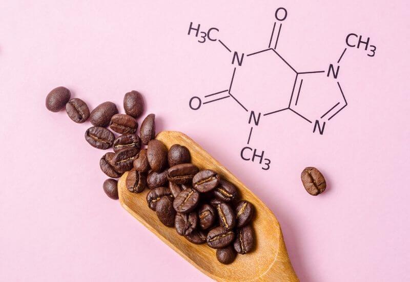 Caffeine coffee beans