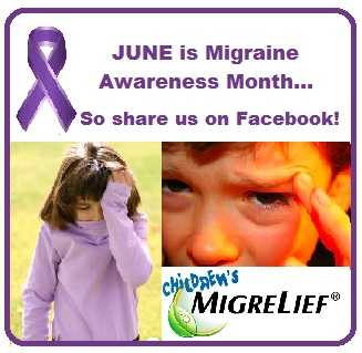 Migraine Awareness Month - Children with Migraines