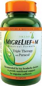 MigreLief+M for Natural enstrual Migraine Relief