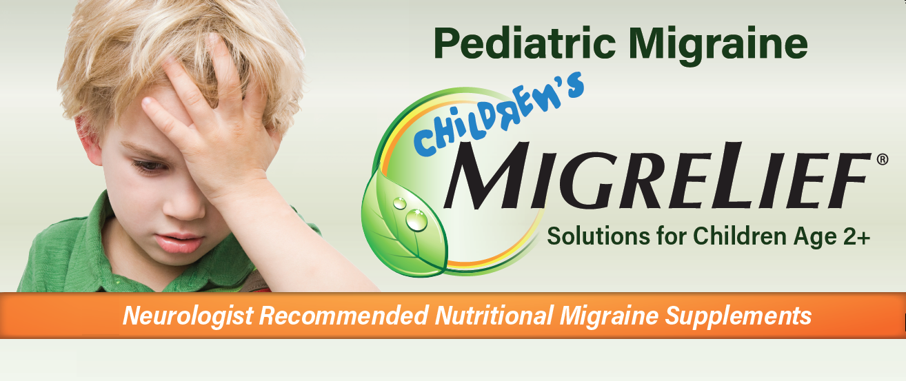 MigreLief Nutritional Migraine Supplements for Kids Age 2+ MIGRELIEF