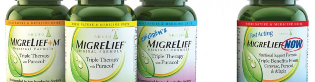 MigreLief products