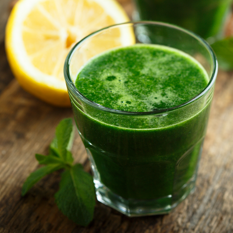 Refreshing Green Juice Recipe for Migraine Headache Help