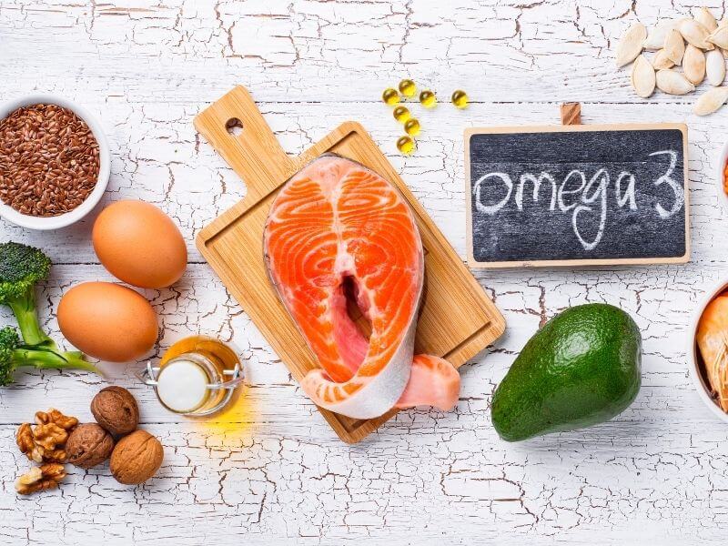 Omega-Essential Fatty Acid Supplementation and Aging