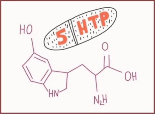 5 HTP molecule - supplements for depression