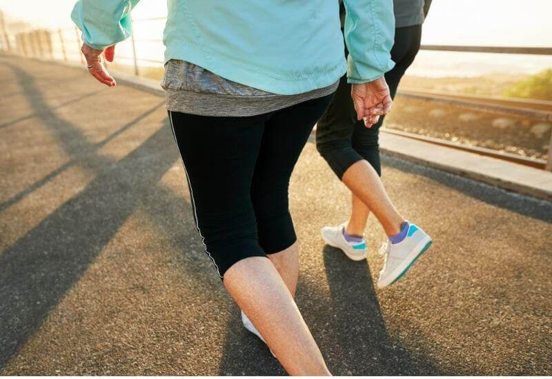 People walking