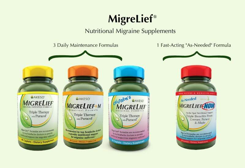 MigreLief 4 Formulas