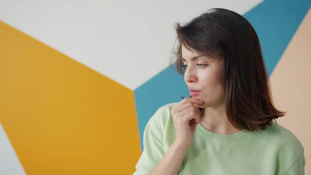 woman thinking